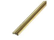 Assorted 12 Solid Brass Rods Pack of 3