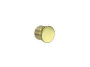 15 16 Brass Plated Mortise Dummy Cylinder Brass Plated