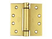 4 Satin Brass Spring Hinge 1 Piece National Hardware Door Hinges N184 580
