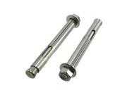1 2 X 6 Stainless Steel Hex Head Sleeve Anchors Pack of 12