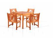 Sturdy and Large Dining Set with square table and Arm Chairs 9