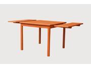 V1561 Outdoor Eucalyptus Rectangular Dining Table
