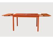 V1563 Outdoor Eucalyptus Rectangular Dining Table
