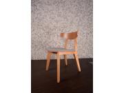 Mid century Norwegian Modern Ashtree Armless Chair