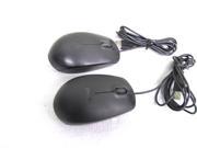 LOT of 2 Dell USB Optical 3 Button Scroll Mouse KW2YH MS111 P 11D3V MS111 L