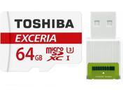 Toshiba 64GB microSDXC 90MB/s UHS U3 64G microSD micro SD SDXC C10 Card +R10G Toshiba 64GB microSDXC 90MB/s UHS U3 64G microSD micro SD SDXC C10 Card +R10G