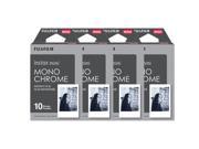 40 Prints Fujifilm instax mini B&W Monochrome Instant Film for Fuji 9 8 70 90