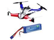JR Ninja 400MR Aerobatic 3D Quadcopter Kit JRP988357 + 3s Lipo Battery