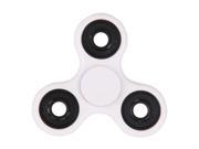 White Fidget Tri Hand Spinner Desk Toy Anxiety Stress Reducer For Kids Adults
