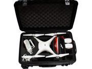 ProCraft DJI Phantom 4 Rolling Travel Case w/Wheels Waterproof Quadcopter Drone