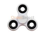 ***CLOSEOUT*** WHITE Fidget Hand Tri-Spinner 5,000 in stock ***CLEARANCE***