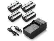 ML 4 Batteries for Sony NP F550 NP F330 NP F570 NP F750 NP F960 F970 F770 Charger