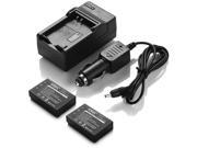 ML 2X 1200mAh LP E12 LPE12 Battery Charger For Canon EOS M Rebel SL1 100D Kiss X7