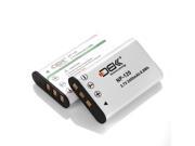ML Battery For Fuji Pentax D LI7 Optio 450 550 555 750 750Z MX MX4 NP 120 2 Pack