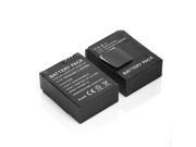 ML 2x AHDBT 201 AHDBT 301 Batteries For GoPro HD Hero3 Hero3 Black White Silver