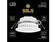 SELS LED Recessed Light Led Downlight 10 Watts 4 Inch 950 Lumens Soft White