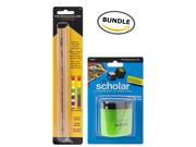BUNDLE Prismacolor Scholar Colored Pencil Sharpener Prismacolor Blender Pencil Colorless 2 pack