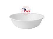 Corelle Livingware Soup Cereal Bowl Winter Frost White 18 Ounce Set of 6