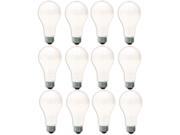 GE Lighting 97482 12 50 200 250 Watt A21 3 Way Soft White Light Bulb 12 Pack