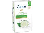 Dove Go Fresh Beauty Bar Soap Cool Moisture 6 Count
