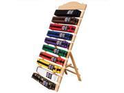 Free Standing Ten Level Martial Arts Karate Taekwondo Belt Display Rack Holder