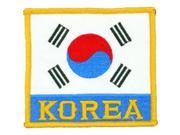 Korean Flag Deluxe Patch b2145