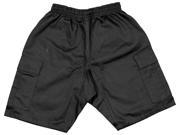 7 oz Black Middleweight Cargo Shorts by Bold