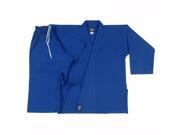 Blue Heavyweight 12oz Brushed Cotton Karate Uniform by Bold 550bl