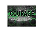 ABSTRACT DEFINITION POSTER COURAGE