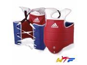 Adidas Solid Reversible Chest Guard TaeKwonDo WTF Approved