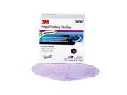 3M TM Hookit TM Purple Finishing Film Disc 30367 3 in P1500 50 discs per box