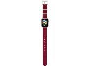Nylon Nato Band for Apple Watch 42mm Deep Red