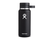 Hydro Flask 32 oz Vacuum Insulated Stainless Steel Beer Growler Wide Mouth w Growler Cap Black