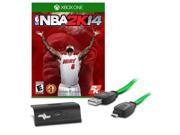 NBA 2K14 Play N Charge Kit Game Bundle for Xbox One
