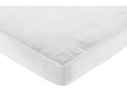FULL Size Bed Mattress Protector Micro Velboa Cozy Beddings White Poly Nylon Hypoallergenic 100% Waterproof