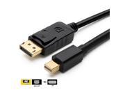 Mini DP to DP Cable Gold Plated Thunderbolt Port to DisplayPort 6f