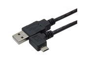 1m right angled 90 degree Micro USB Male to USB Data Charge Cable