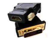 10X HDMI Female to DVI I 24 1 Male Adapter Converter Gold Plated Connectors New