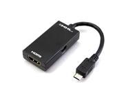 Micro USB MHL to HDMI Female Adapter Converter For Samsung Galaxy i9100 HTC G14