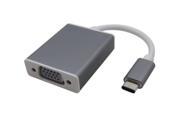 USB 3.1 Type C to VGA Converter Cable Adapter For macbook Connect to a projector