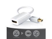Thunderbolt Mini Display Port To HDMI Cable Adapter Apple iMac MacBook Air Pro
