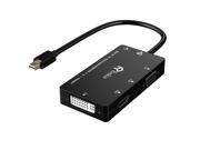 Rankie 1133 4 in 1 Thunderbolt Mini Display Port DP to HDMI DVI VGA HDTV Adapter