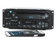 Dodge Chrysler Jeep 98 02 AM FM CD Cassette w Bluetooth Music P04858540 Twin RAZ