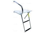 Telescopic 2 GARELICK Swim Platform with Telescoping Ladder