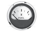 FARIA Spun Silver Series Fuel Level Gauge