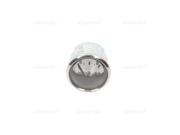 FARIA Spun Silver Series Trim Gauge