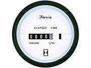 FARIA Euro White Series Hourmeter