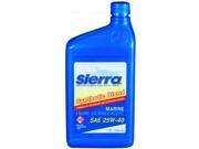 1 pint SIERRA Synthetic Blend Oil 25W 40 FC W 710886