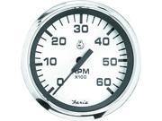 FARIA Spun Silver Series Tachometer