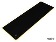 Dechanic Extended Heavy CONTROL Soft Gaming Mouse Mat Double Thickness 6mm 36 x12 Yellow